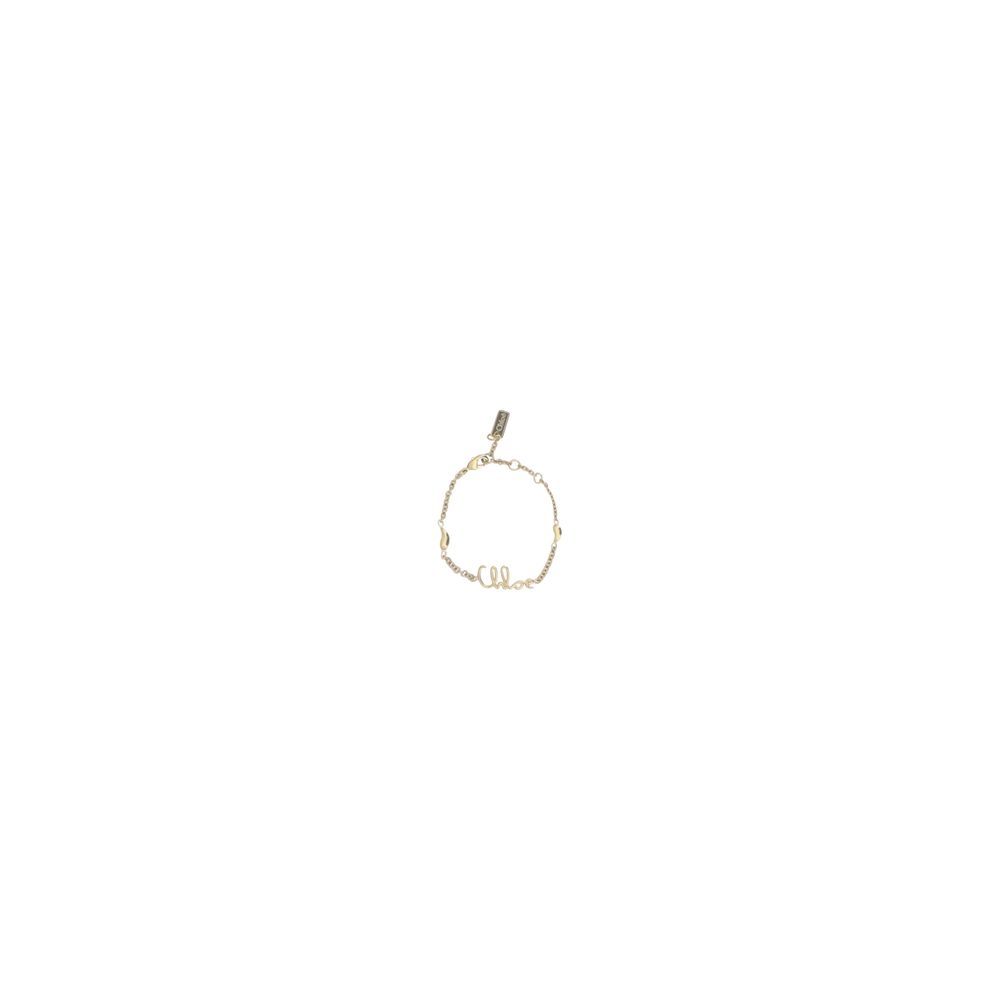 Chloé Iconic Logo Bracelet — Gold