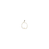 Chloé Iconic Logo Bracelet — Gold