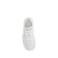 Prada Downtown Bold Perforated Leather Platform Sneaker