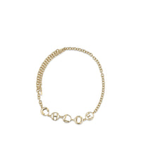 Chloé Script Jewel Belt — Black