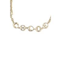 Chloé Script Jewel Belt — Black