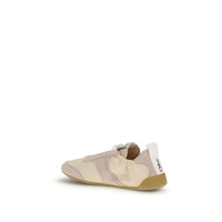 Chloé Beige Nylon Kick Sneakers