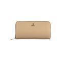 Furla Camelia XL Zip-Around Leather Wallet — Beige