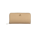 Furla Camelia XL Zip-Around Leather Wallet — Beige