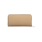 Furla Camelia XL Zip-Around Leather Wallet — Beige