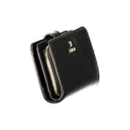 Furla Camelia M Compact Leather Wallet — Black