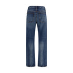 Khaite Farley High-Rise Straight Leg Jeans
