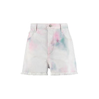 Isabel Marant Tie-Dye Denim Shorts