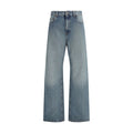 Miu Miu Stone-Washed Straight Leg Jeans