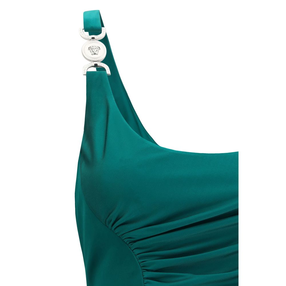 Versace Liquid Viscose Jersey Midi Dress