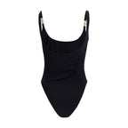 Versace Medusa ’95 Gathered One-Piece Swim