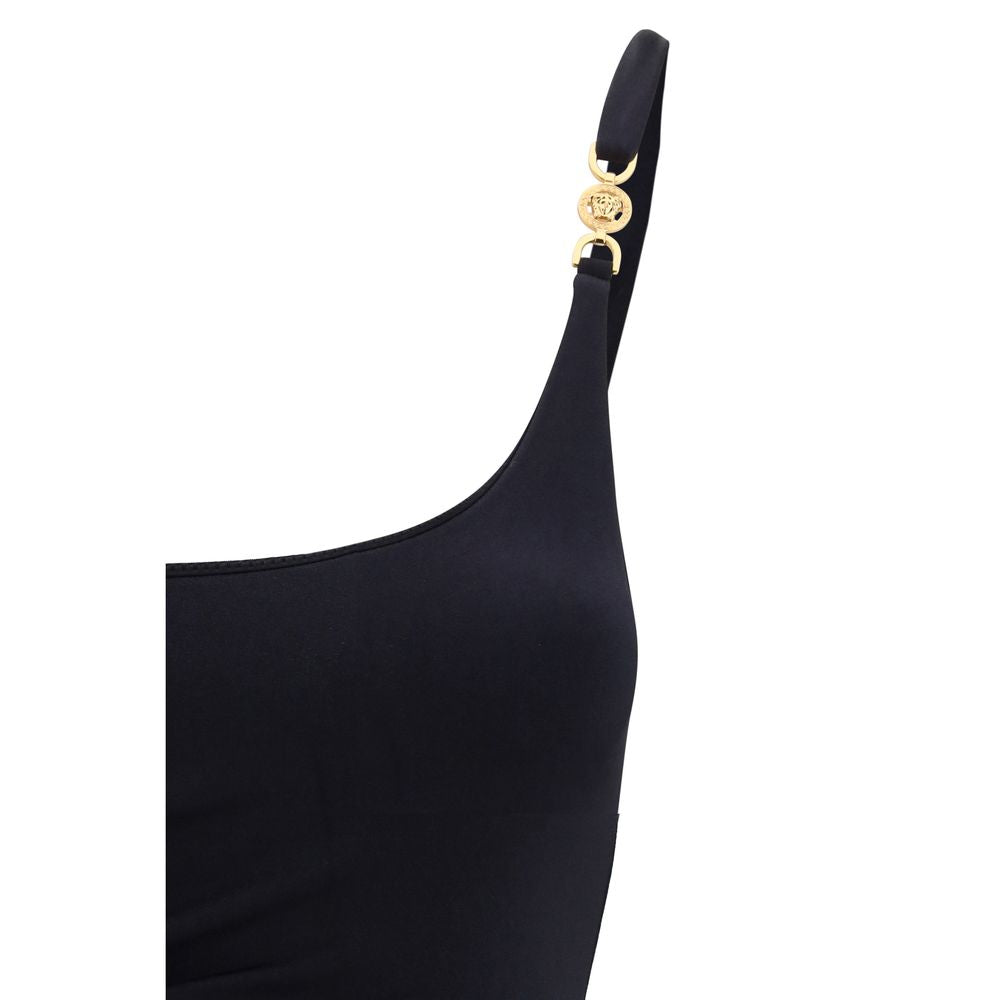 Versace Medusa ’95 Gathered One-Piece Swim